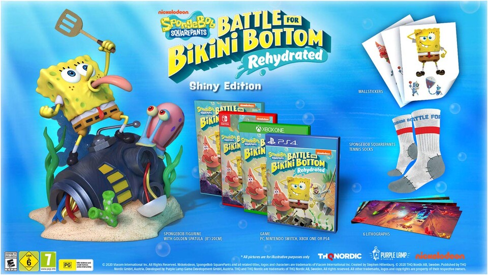 Spongebob SquarePants Battle for Bikini Bottom - Rehydrated Shiny Edition