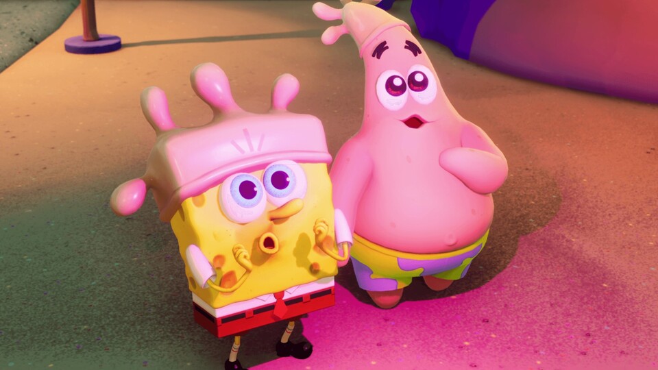 Hui, noch mehr Spiele mit SpongeBob und Patrick!