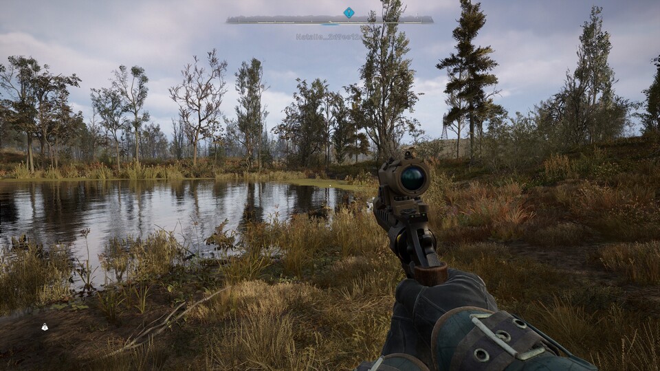 Stalker 2 bietet eine nicht nur riesengroße, sondern oft auch wirklich hübsche Spielwelt in der postapokalyptischen Sperrzone rund um Chornobyl.