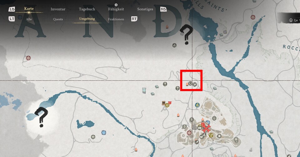 Hier findet ihr den ersten Stall.