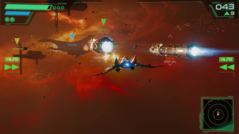 Tolle Lichtstimmungen, viele Details, schöne Effekte: Die Optik von Star Fox ist ein Augenschmaus.