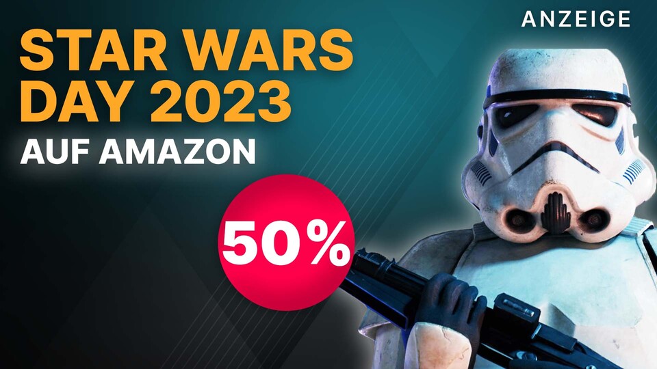 Schnappt euch bis zu 50% Rabatt auf diverse Star Wars Artikel bei Amazon!