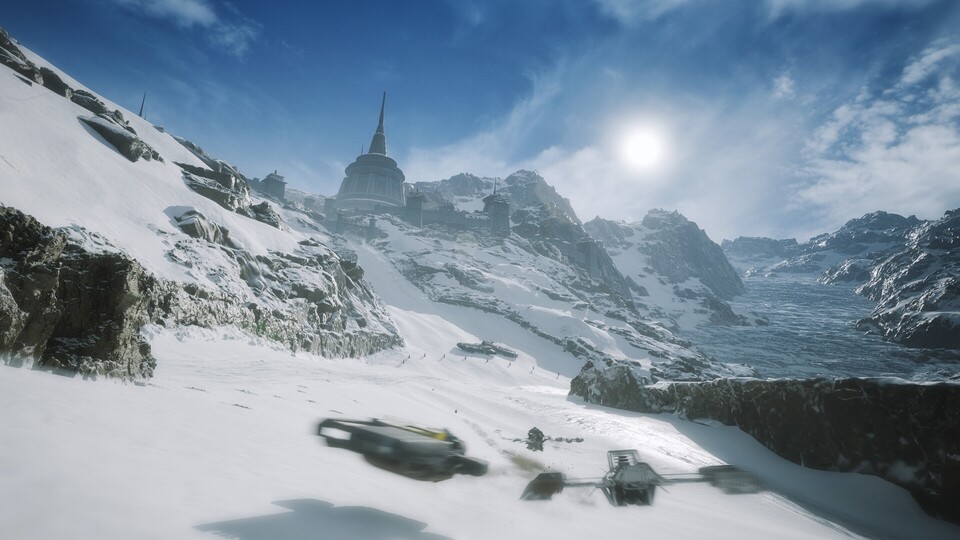 Optisch macht das neue Star-Wars-Spiel auf jeden Fall schon mal einen guten Eindruck und auch das Fahrgefühl hat unserem Redakteur beim Anspielen gut gefallen.