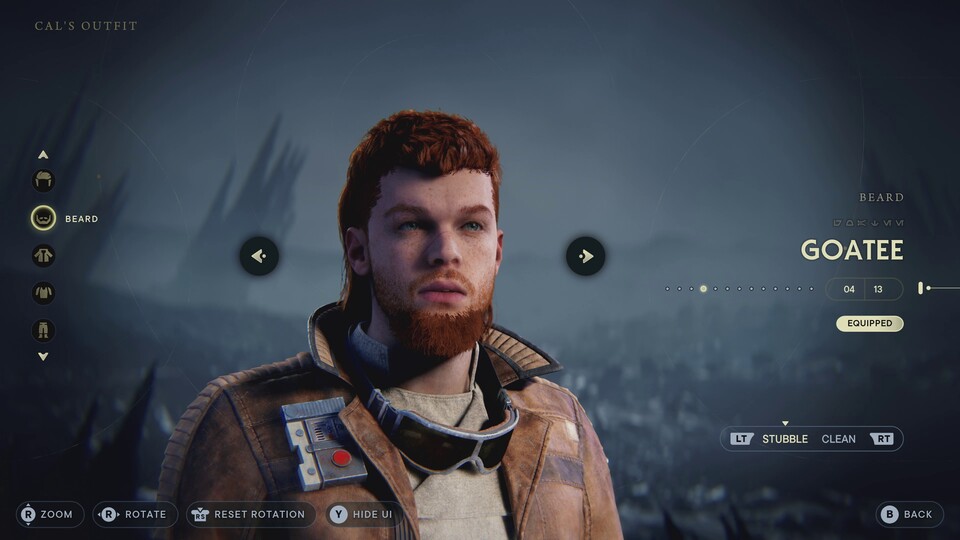 In Jedi: Survivor können wir das Aussehen von Cal weit mehr verändern als noch in Fallen Order.