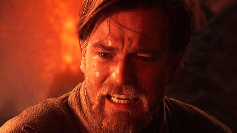 Star Wars: Jedi Fallen Order hat noch keinen Trailer, daher ein leidender Obi-Wan als Platzhalter.