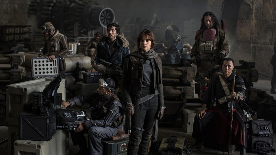 Ein erstes Bild mit der Besetzung zu Star Wars: Rogue One.