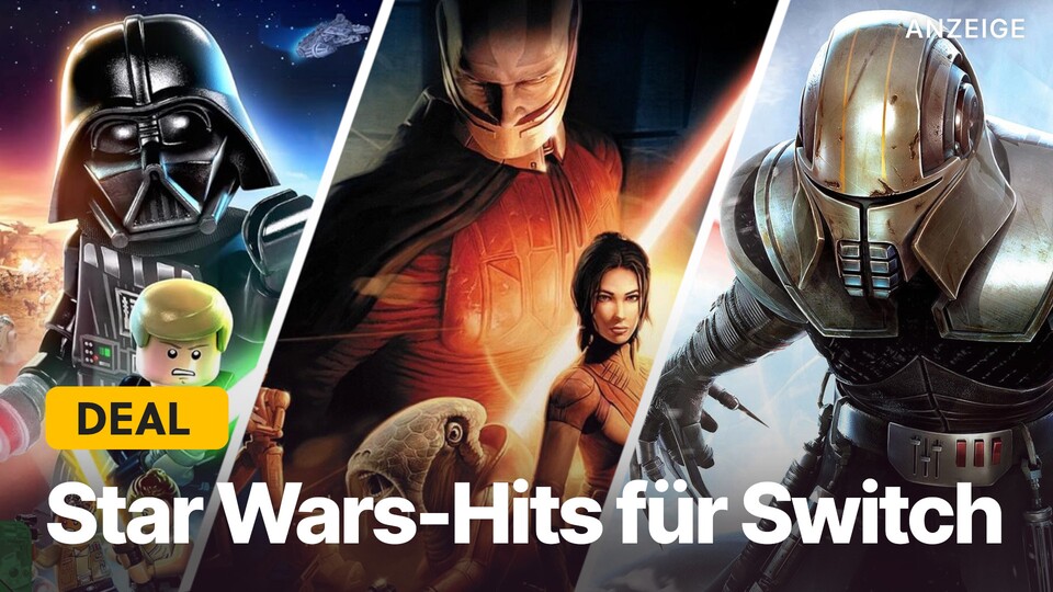 Wer Star Wars-Spiele mobil auf der Switch-Spielen will, kann jetzt bei Amazon günstige Angebote abstauben.