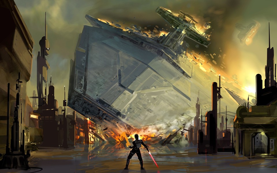 The Force Unleashed war zwar Star Wars, aber kein Teil des Kanons. Die Entwickler konnten sich daher mehr austoben.