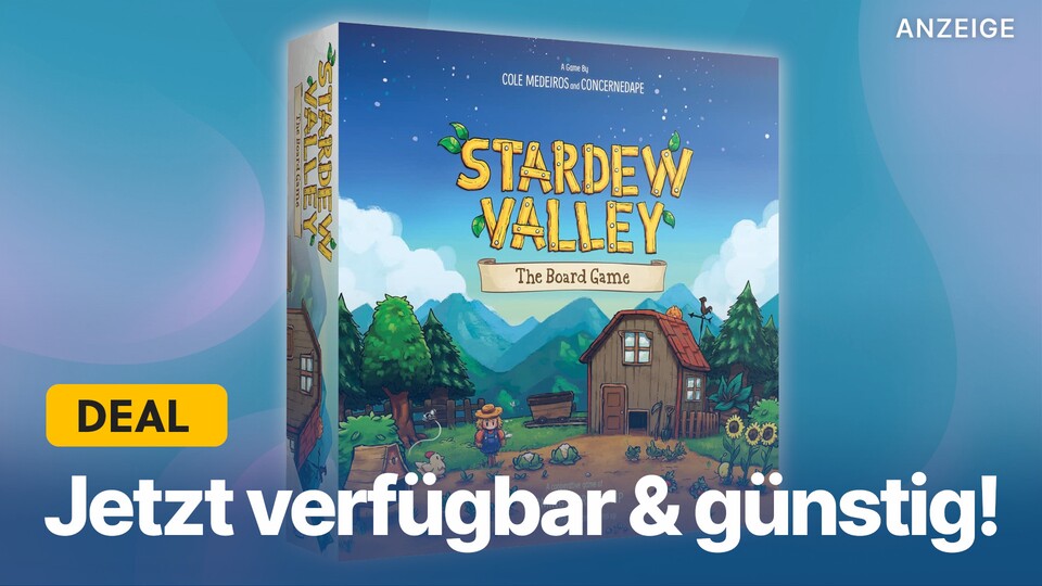 Das Stardew Valley Brettspiel ist in Deutschland nie offiziell erschienen, bei Amazon bekommt ihr es jetzt trotzdem zu einem vernünftigen Preis.