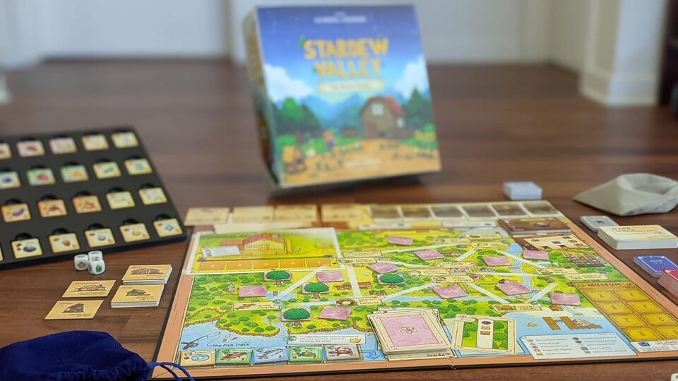 Das Spielmaterial sieht genauso putzig aus, wie das Videospiel selbst.