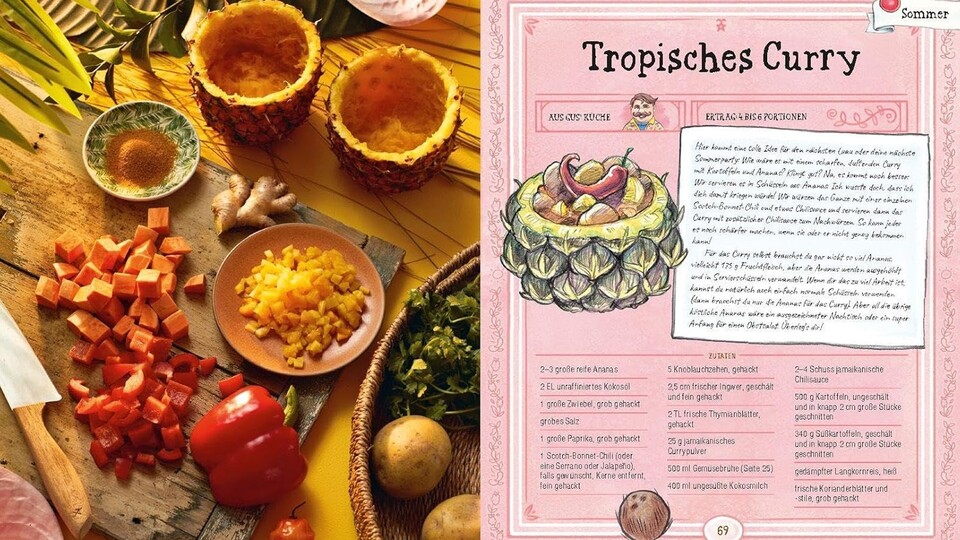 Die besten Gerichte aus dem Sternentautal findet ihr in dem offiziellen Stardew-Kochbuch!