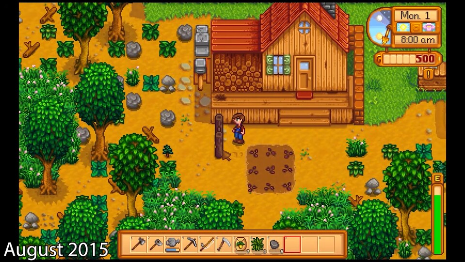 Wenige Monate vor dem Release änderte sich noch viel, erzählt ConcernedApe.