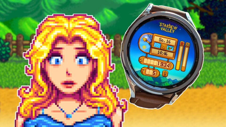 Diese Smartwatch mit Stardew Valley-Design ist ein echter Hingucker (Bild: Reddit ubrueqqe).