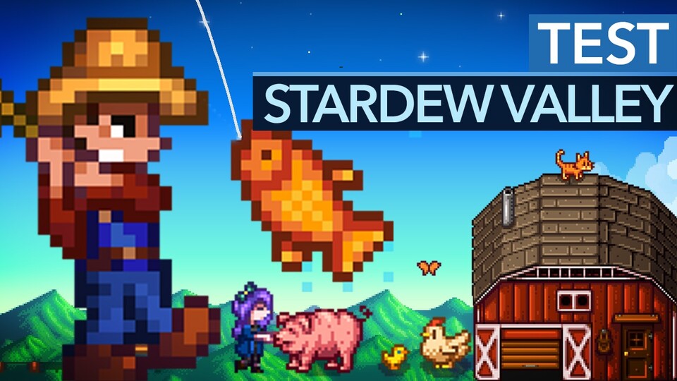 Stardew Valley - Das ursprüngliche Test-Video, seitdem hat sich aber sehr viel getan und viele neue Inhalte wurden hinzugefügt.
