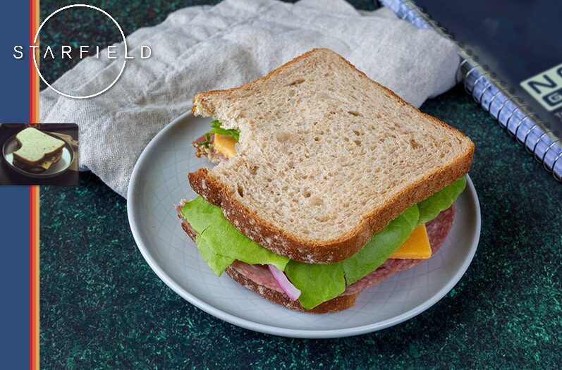 So sieht Victoria Rosenthals Sandwich aus (Bildquelle: www.pixelatedprovisions.de)