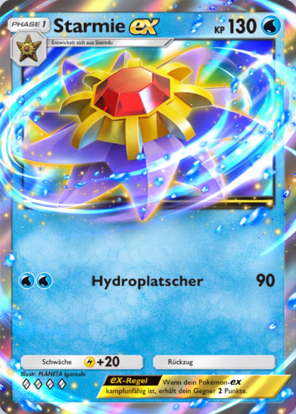 Ich mag Starmie EX ja sehr, was vielleicht daran liegt, dass ich mit einem Starmie EX-Deck kämpfe. Sorry...!