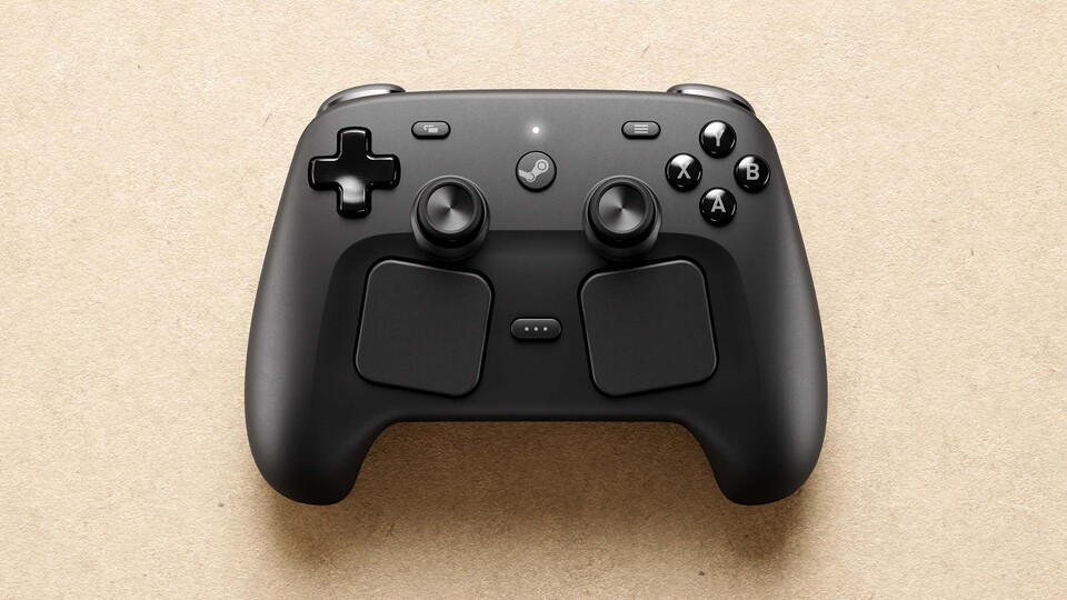 Der Steam-Controller wirkt auf dem ersten Blick sehr klobig, mit ihm spielt es sich aber hoffentlich gut.