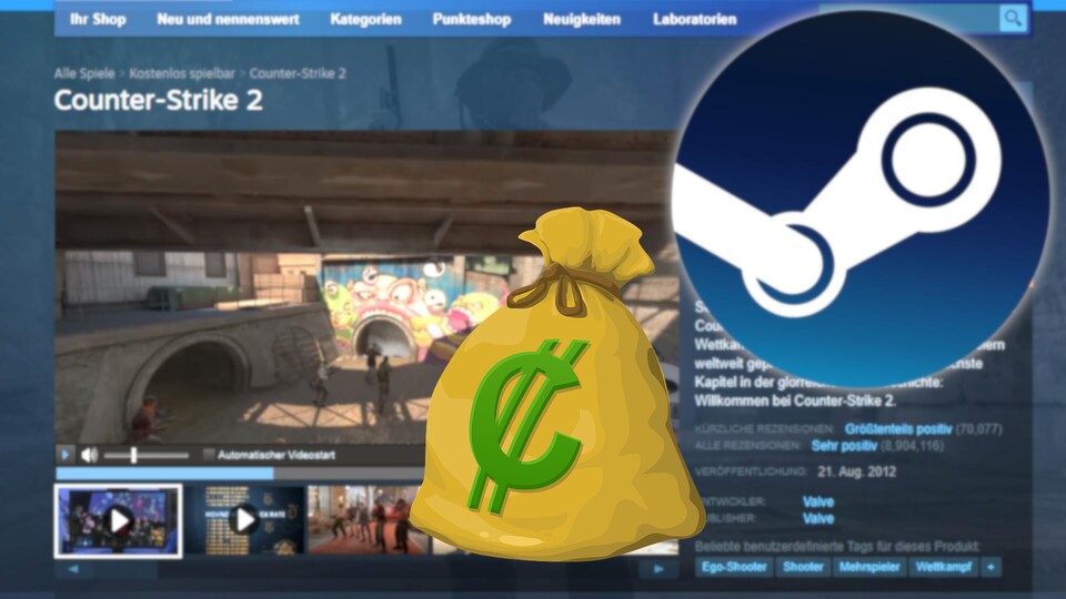 Steam und PayPal wollen beide offenbar nicht so richtig dafür verantwortlich sein, dass manche Zahlungen nicht mehr klappen.