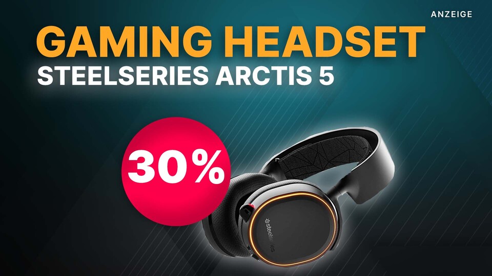 Das wirklich gute Gaming Headset SteelSeries Arctis 5 ist derzeit bei Amazon mit 30% Rabatt im Angebot!