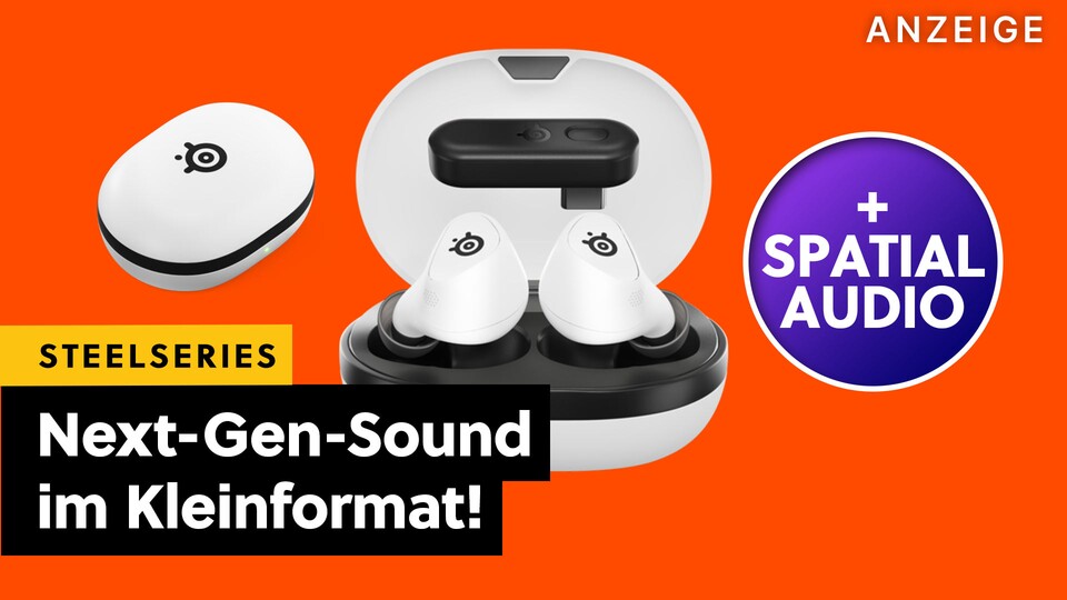 Die GameBuds von SteelSeries sind eine echte Alternative zum üblichen Gaming-Headset.