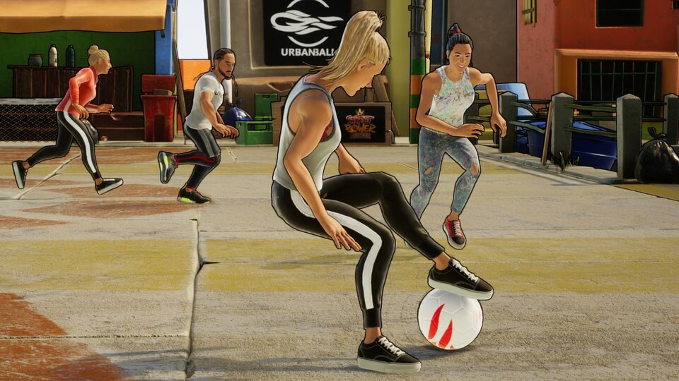 Street Power Football bringt Straßenfußball auf die Konsolen zurück.