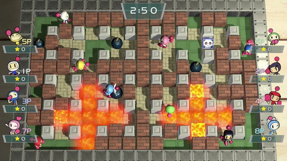 Auch Super Bomberman R 2 dürfte gerade im Multiplayer wieder ein großer, chaotischer Spaß werden.
