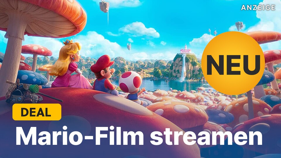 Bei Amazon Prime Video ist der Super Mario Bros. Film jetzt zum Streaming verfügbar.