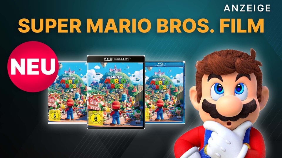 Schon jetzt könnt ihr euch den brandneuen Super Mario Bros. Film für euer Heimkino bei Amazon sichern!