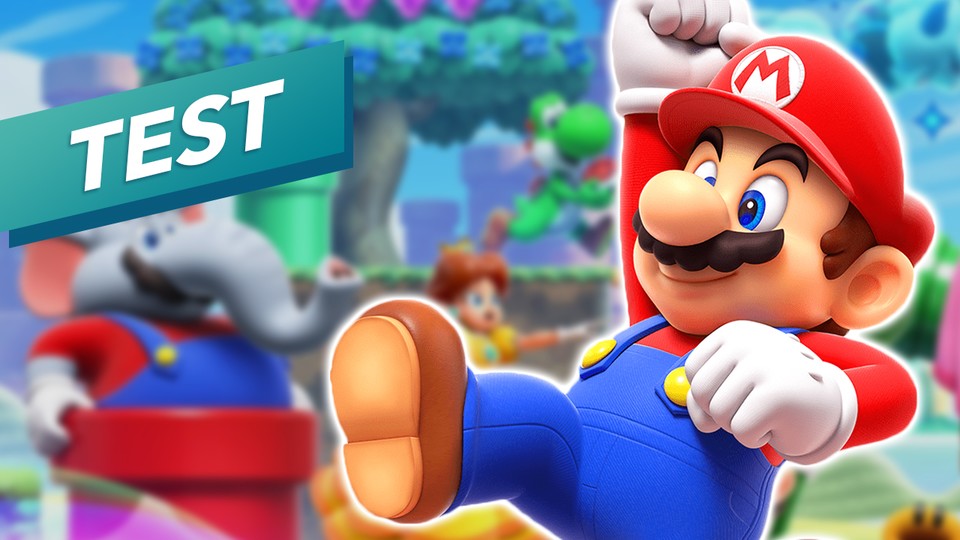 Super Mario. Bros Wonder im Test für Nintendo Switch.