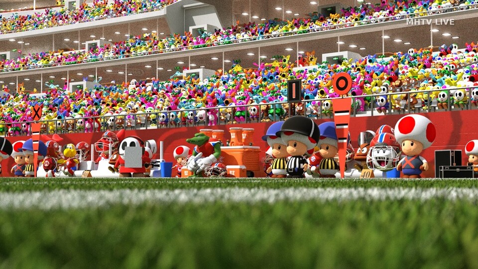 Ein Fan hat einige Render-Mockups zu seiner Spielidee Super Mario Football angefertigt. Und die können sich sehen lassen.
