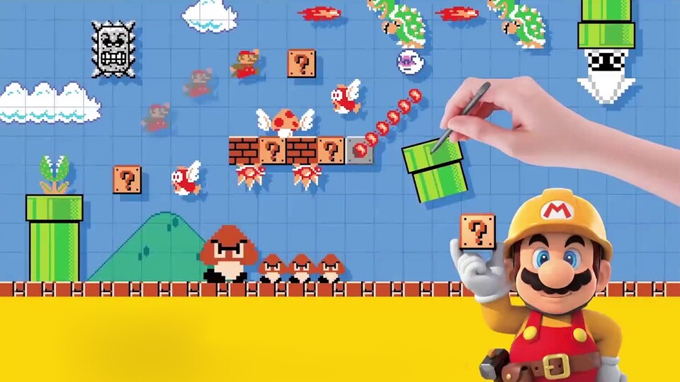 Den Super Mario Maker gibt es ab dem 11. September 2015 für die Wii U. Wer bei Gamesrocket per paysafecard vorbestellt, zahl 15 Prozent weniger.
