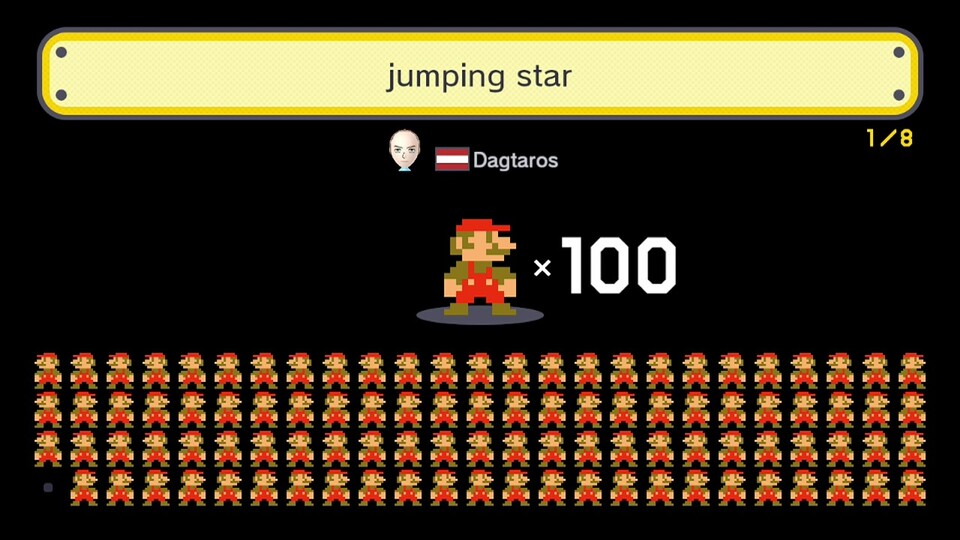 In der 100-Mario-Herausforderung bestreiten wir mit 100 Leben acht zufällig ausgewählte nutzergenerierte Level.