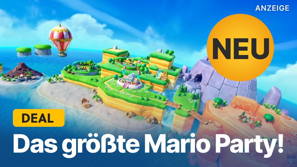 Für Nintendo Switch soll bald das größte Mario Party aller Zeiten kommen: Super Mario Party Jamboree könnt ihr jetzt bereits vorbestellen.