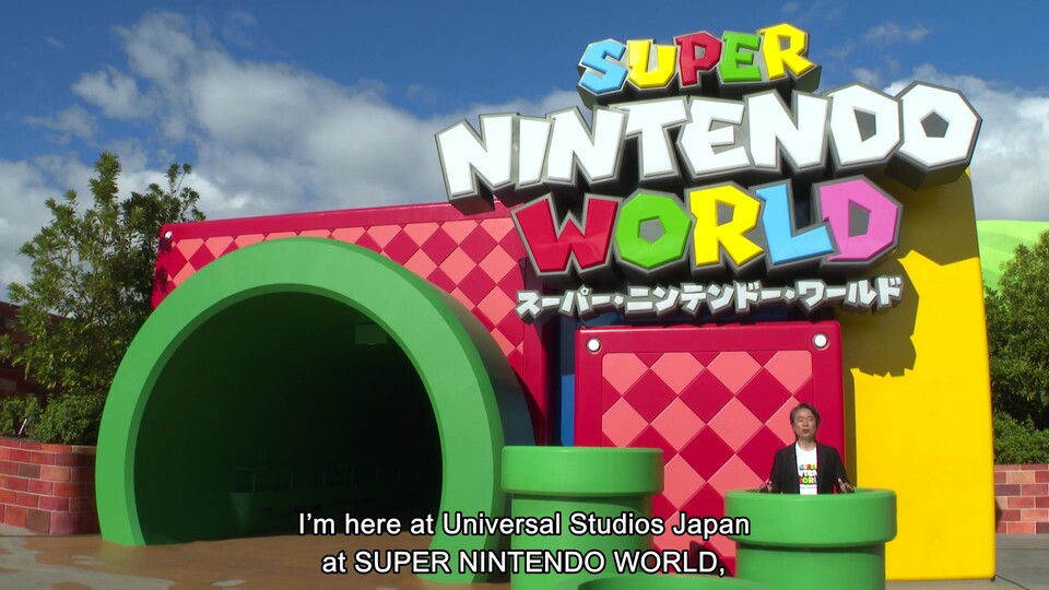 Super Nintendo World - Mario-Erfinder Shigeru Miyamoto führt durch den Freizeitpark