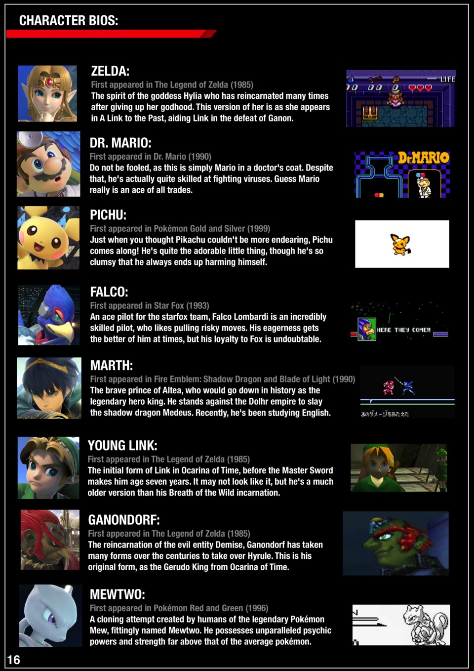 Die Super Smash Bros. Ultimate-Anleitung zum Selbst-Ausdrucken von ?OharaLibrarianArtur.