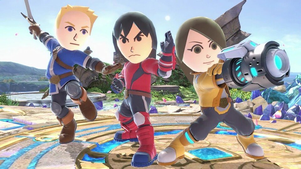 Die Mii-Kämpfer aus Super Smash Bros. Ultimate scheinen 2019 Kostüm-DLCs zu bekommen.