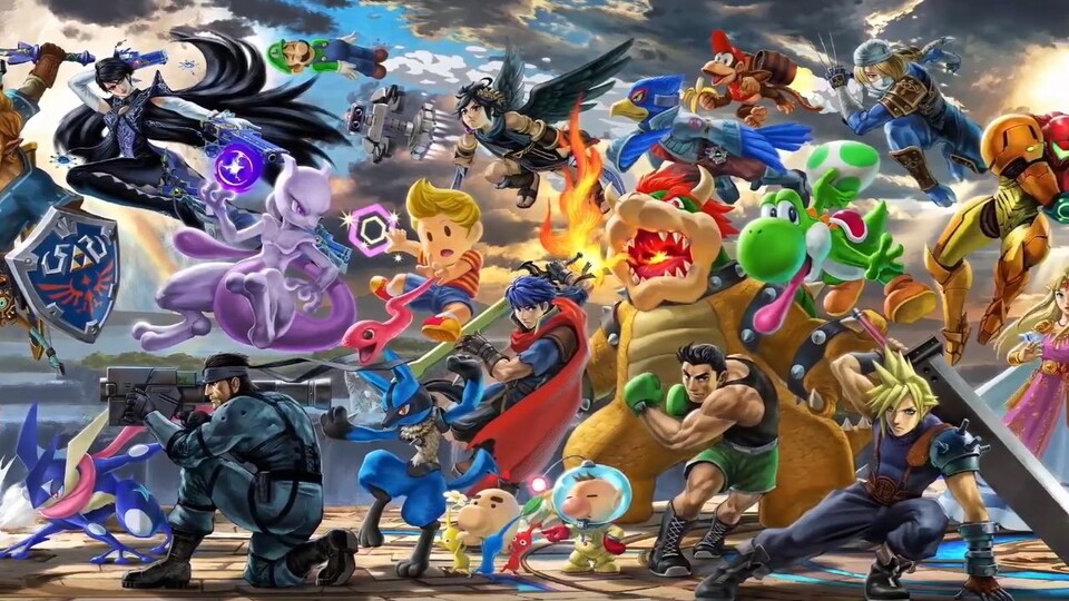 Super Smash Bros. Ultimate vereint mehr Kämpfer als je zuvor.
