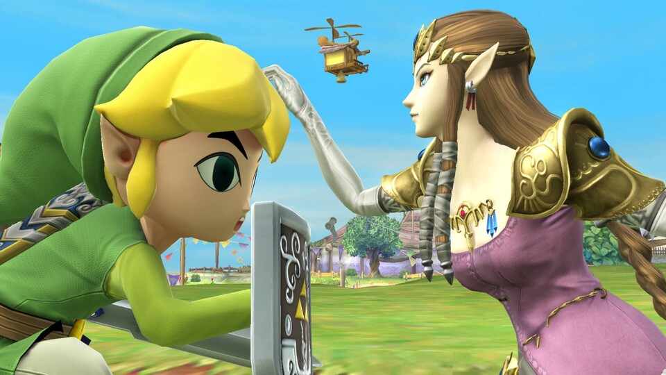 Großes Glück für Link: Herzensdame Zelda ist wieder mit von der Partie.