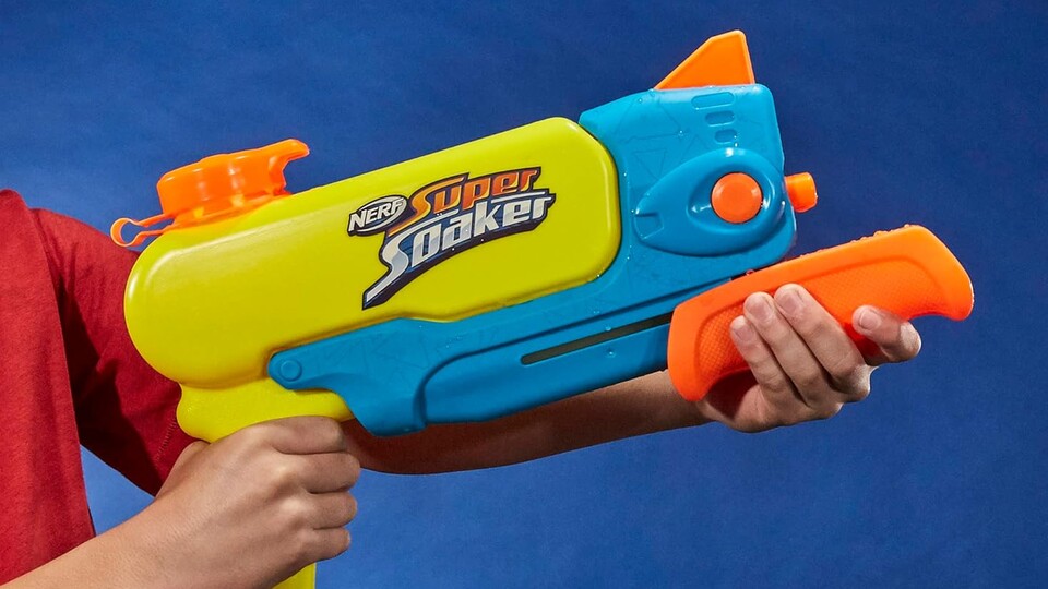 Wer wahre Qualität in einer Wasserpistole sucht, sollte zu einer Super Soaker greifen.