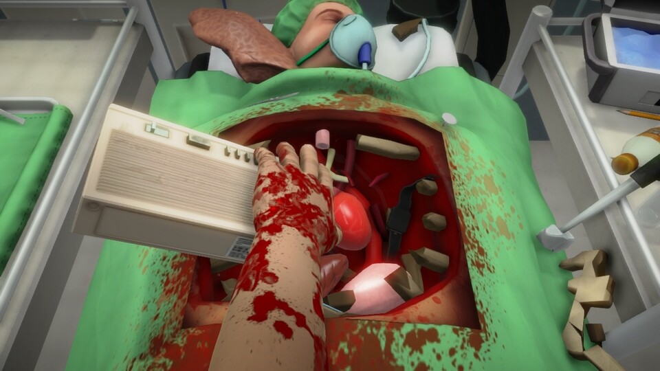 Surgeon Simulator soll »demnächst« auch für die PS4 erscheinen.