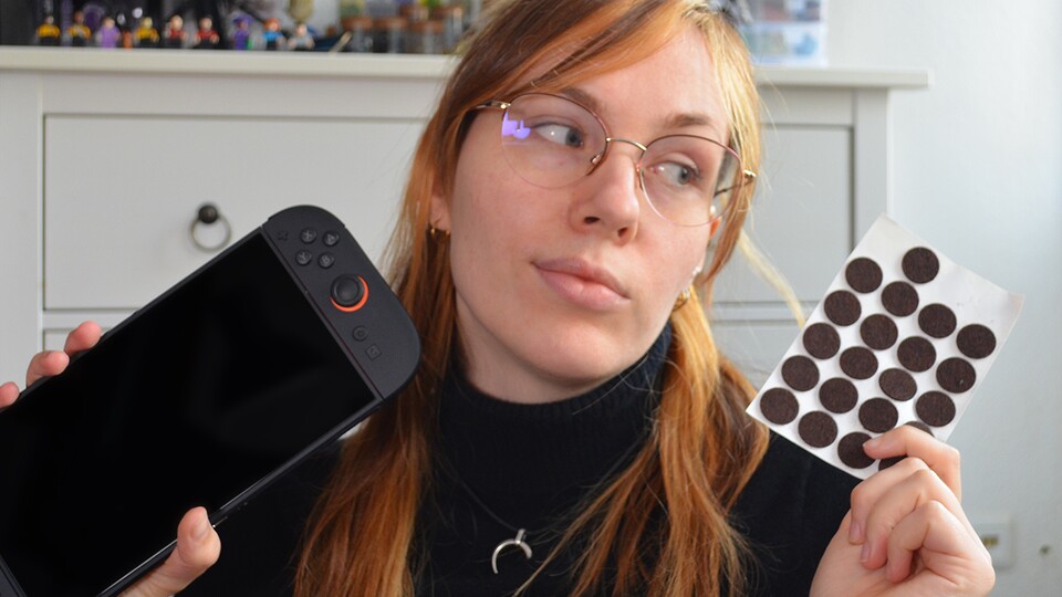 Was haben Filzgleiter mit einer Switch 2 zu tun? Sie sind eine super DIY-Lösung, um das Display zu schützen!