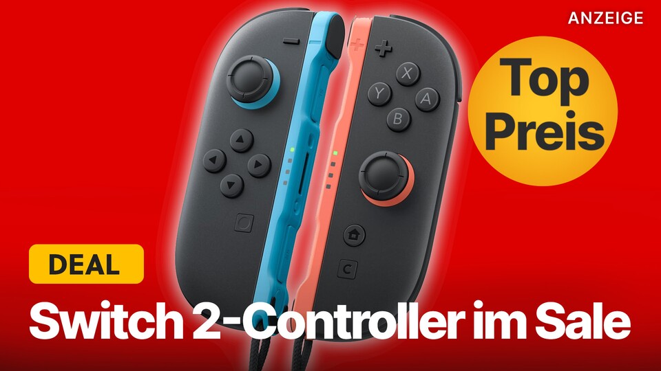 Die neuen Joy-Con 2 Controller gibts unter anderem bei Amazon jetzt ein gutes Stück günstiger.