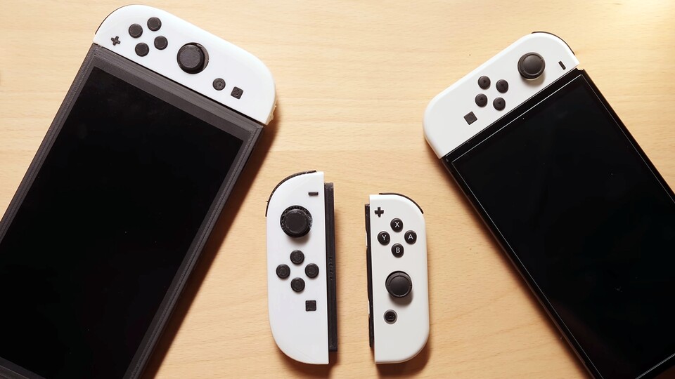 Die Switch 2 wird größer als die Switch 1 – zumindest laut Leaks.