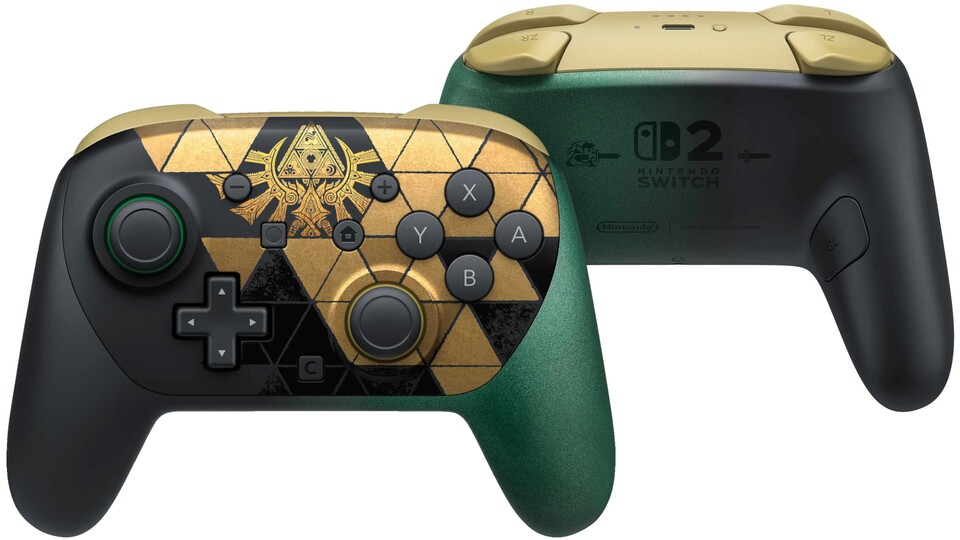 Der neue Switch 2 Pro Controller passt perfekt zum Look der neuen Konsole.