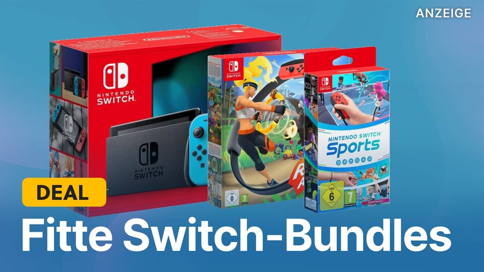 Schnappt euch jetzt die Nintendo Switch im Bundle.