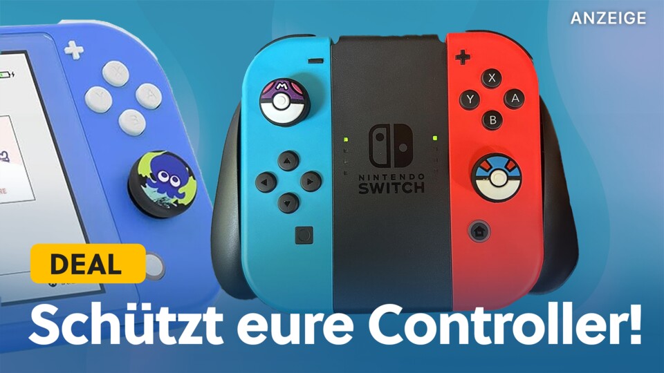 Von Splatoon bis Pokémon finden Nintendo-Fans eine riesige Auswahl an Controller-Kappen.