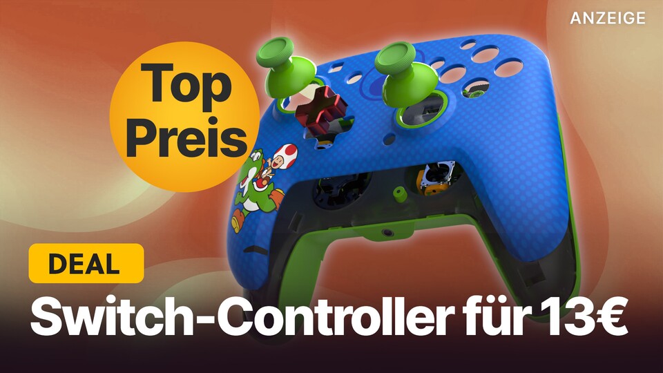 Für nur 13€ bekommt ihr jetzt einen offiziellen Switch-Controller, der mehr zu bieten hat als nur gutes Aussehen.