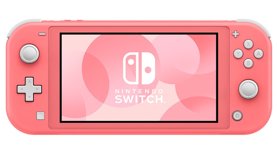 Die Switch Lite erstrahlt in einer komplett neuen Farbe (Korall), die jetzt auch für Europa bestätigt ist. 