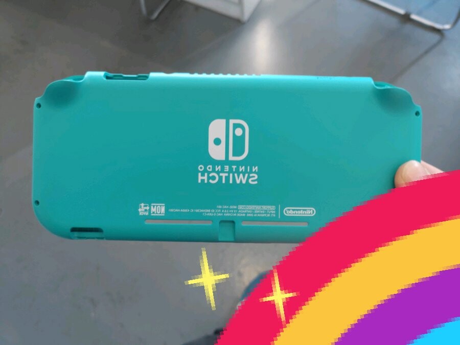 Das geleakte Foto der Switch Lite aus dem April 2019.