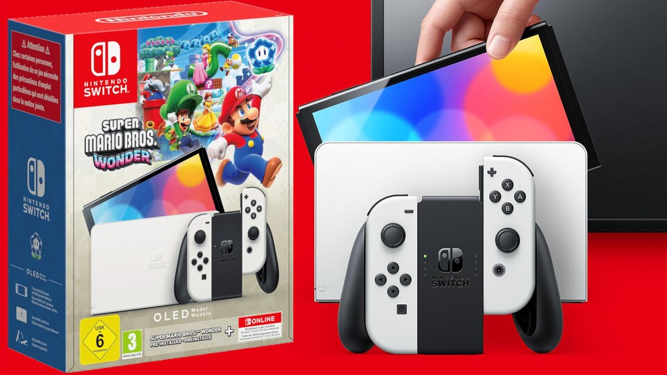 Das neue Bundle mit der Nintendo Switch OLED gehört zu den Highlights im Black Week Sale bei MediaMarkt.